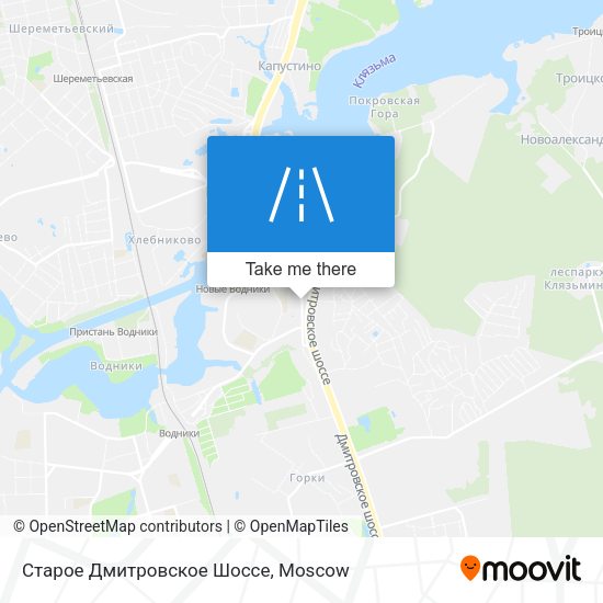 Старое Дмитровское Шоссе map