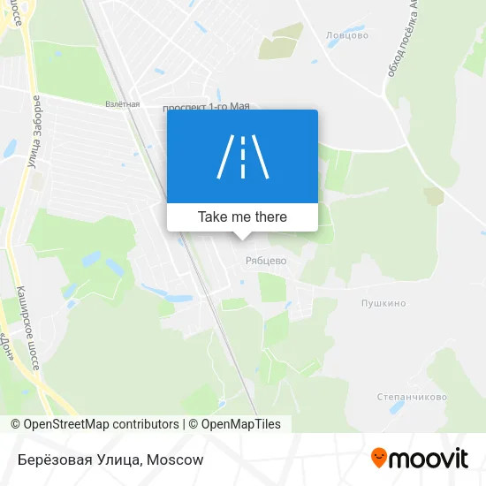 Берёзовая Улица map