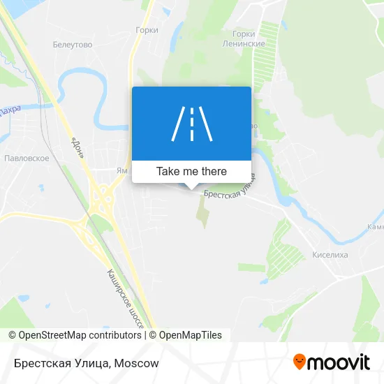 Брестская Улица map