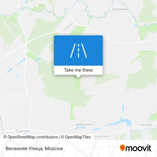 Весенняя Улица map