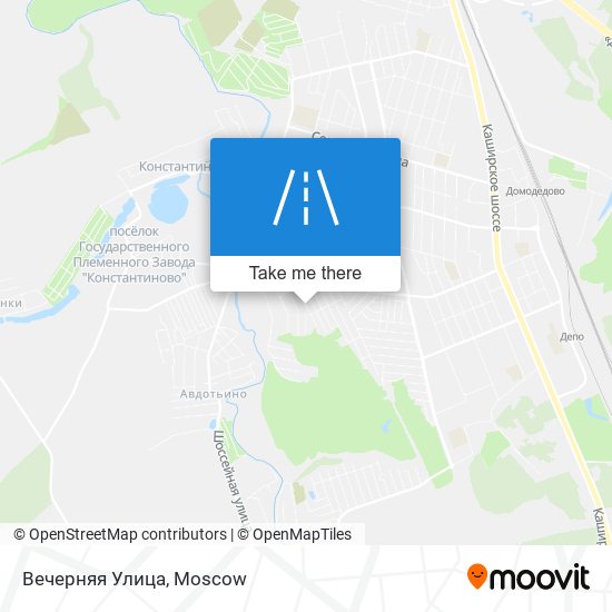 Вечерняя Улица map