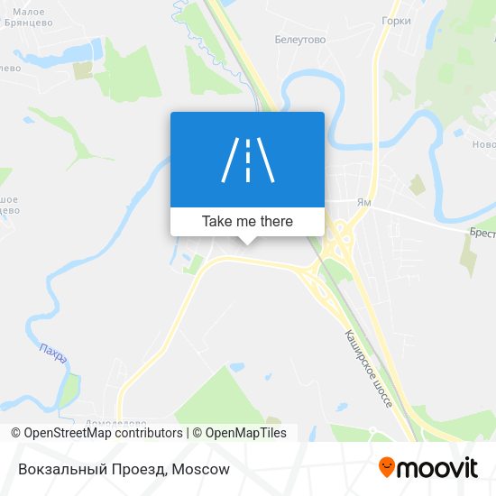 Вокзальный Проезд map
