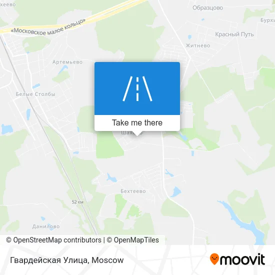 Гвардейская Улица map