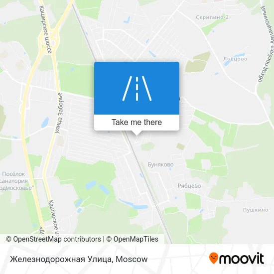 Железнодорожная Улица map