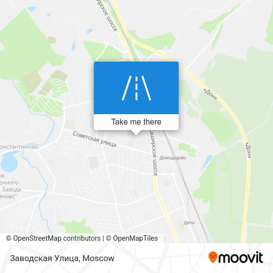 Заводская Улица map