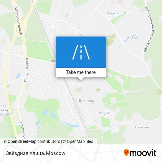 Звёздная Улица map