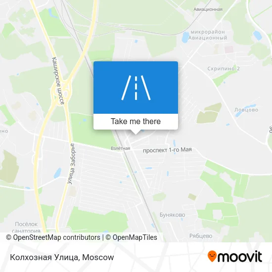 Колхозная Улица map