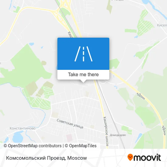 Комсомольский Проезд map