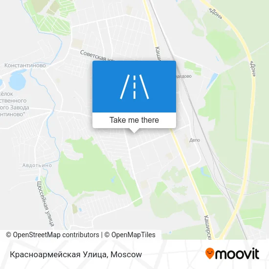 Красноармейская Улица map