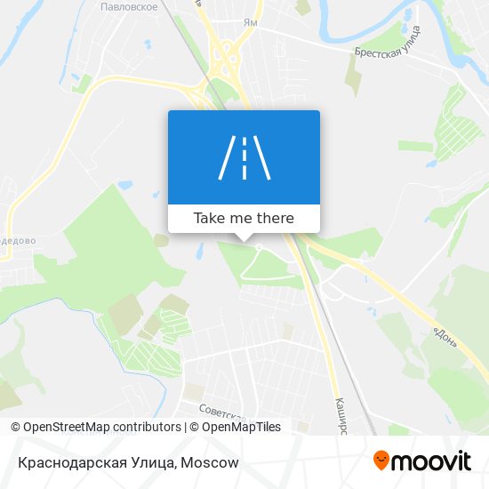 Краснодарская Улица map