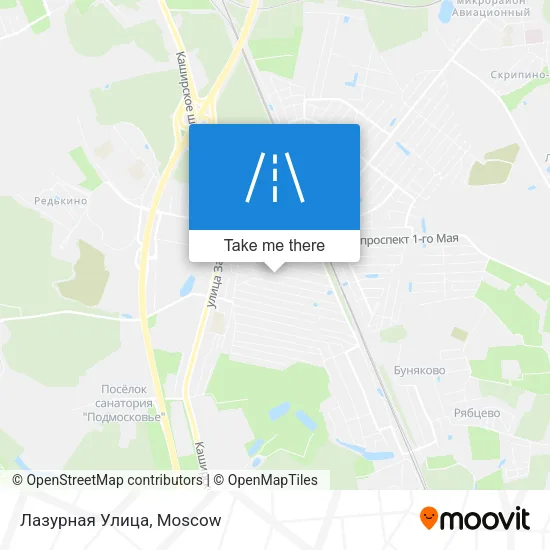 Лазурная Улица map