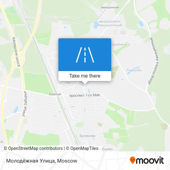 Молодёжная Улица map
