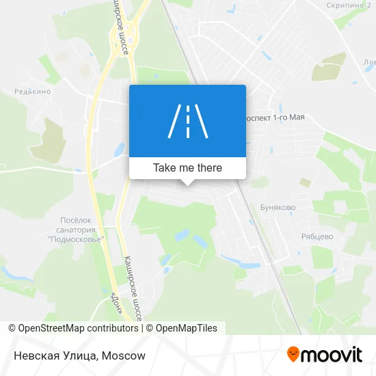 Невская Улица map