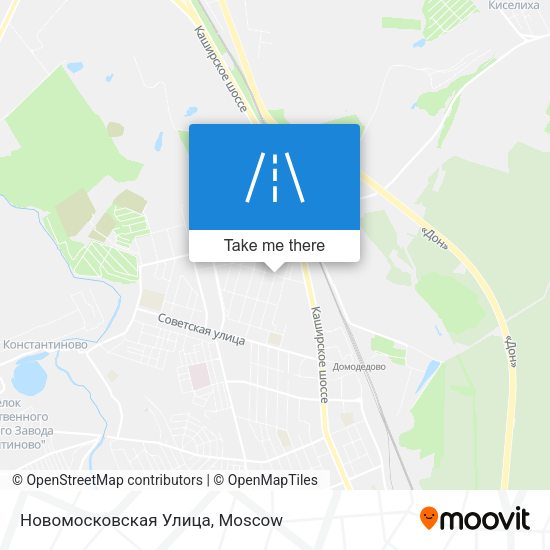 Новомосковская Улица map