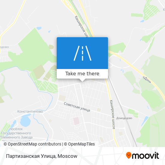 Партизанская Улица map