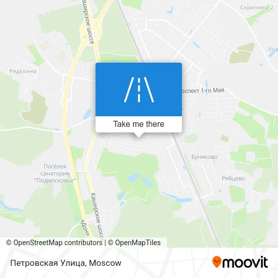 Петровская Улица map