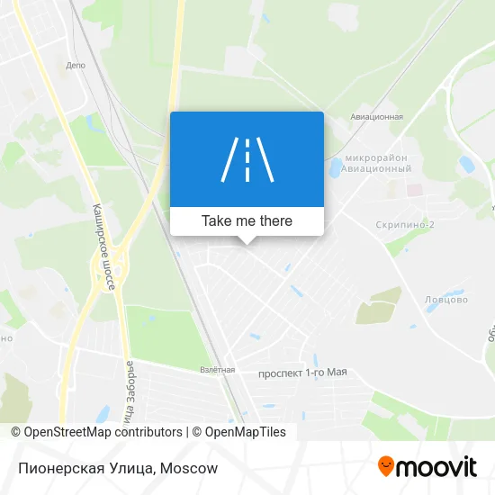 Пионерская Улица map