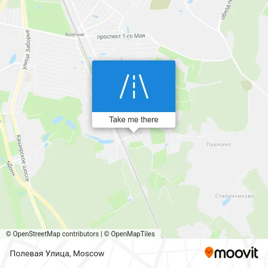 Полевая Улица map