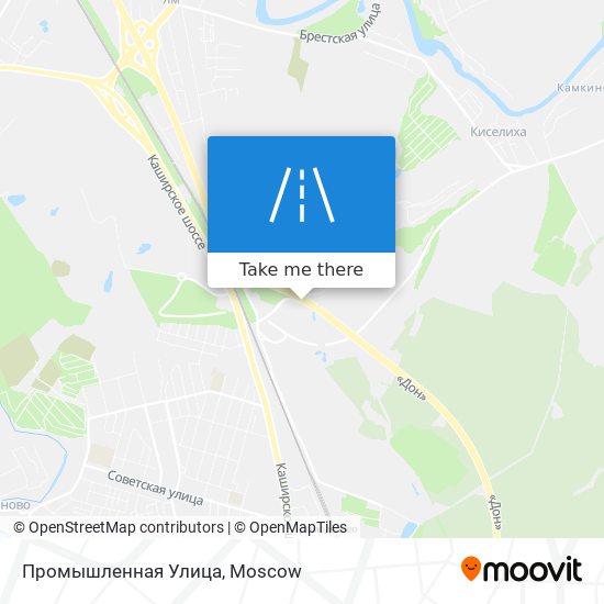 Промышленная Улица map