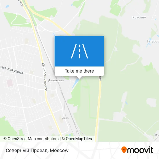 Северный Проезд map