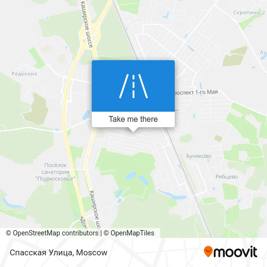Спасская Улица map