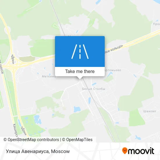 Улица Авенариуса map