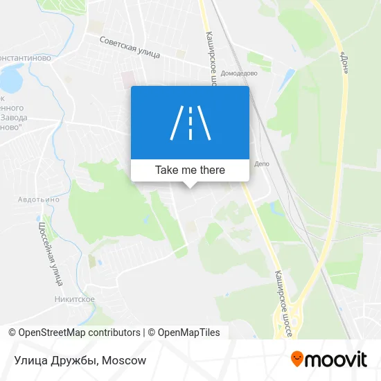 Улица Дружбы map