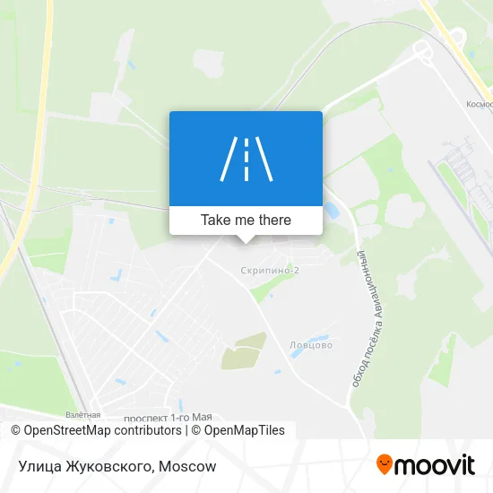 Улица Жуковского map