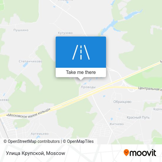 Улица Крупской map