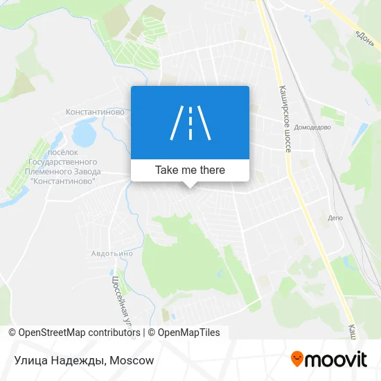 Улица Надежды map