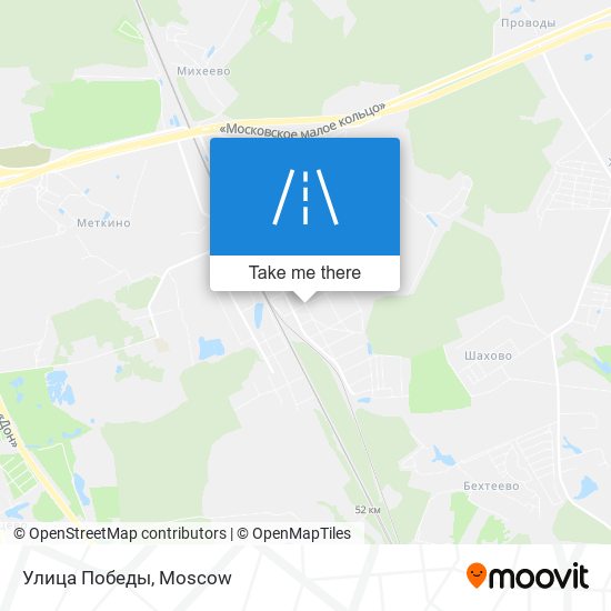 Улица Победы map