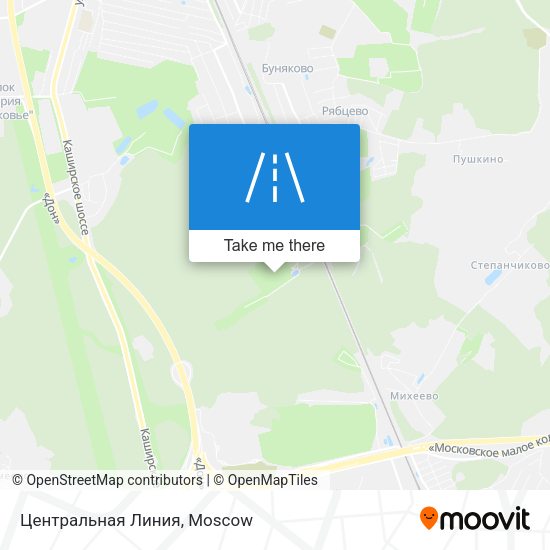 Центральная Линия map