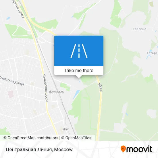 Центральная Линия map