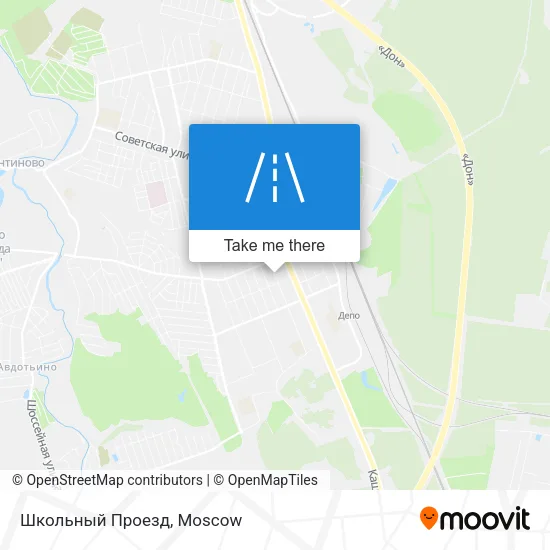 Школьный Проезд map