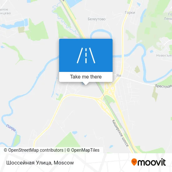 Шоссейная Улица map