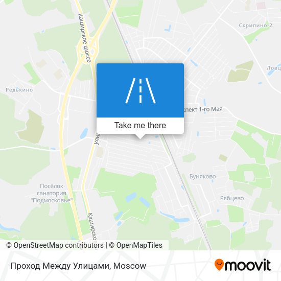 Проход Между Улицами map