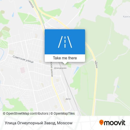 Улица Огнеупорный Завод map