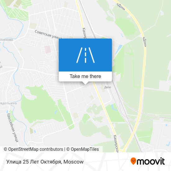 Улица 25 Лет Октября map