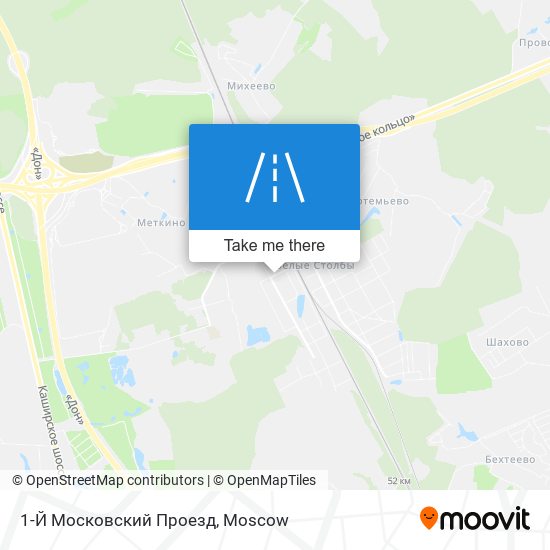 1-Й Московский Проезд map