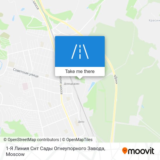 1-Я Линия Снт Сады Огнеупорного Завода map