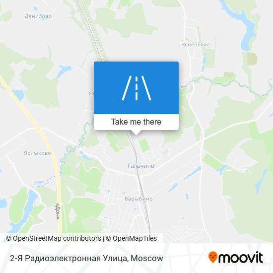 2-Я Радиоэлектронная Улица map