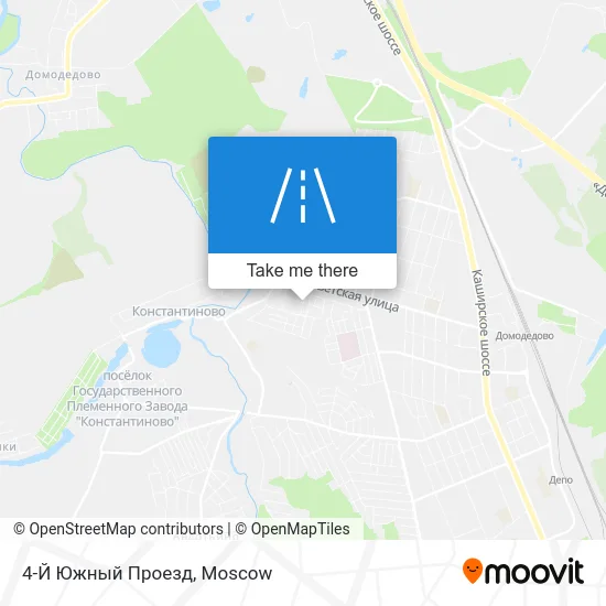 4-Й Южный Проезд map