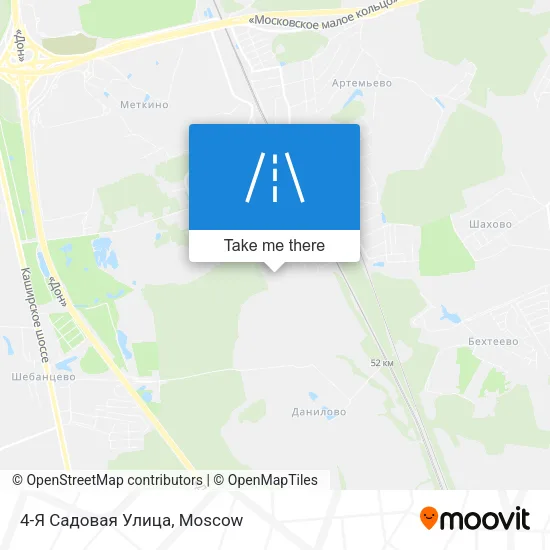 4-Я Садовая Улица map