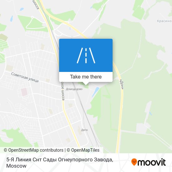 5-Я Линия Снт Сады Огнеупорного Завода map