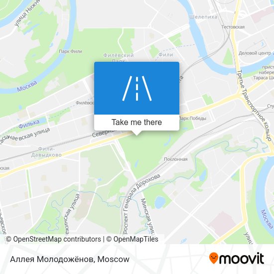Аллея Молодожёнов map