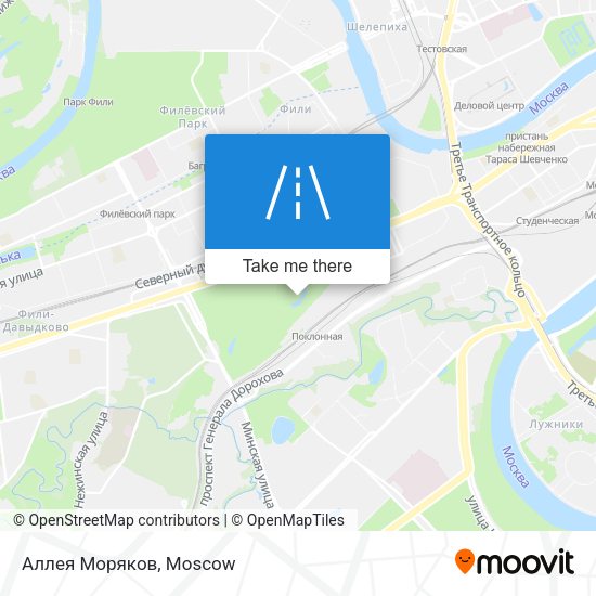 Аллея Моряков map