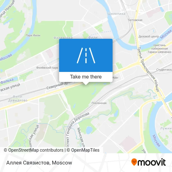 Аллея Связистов map