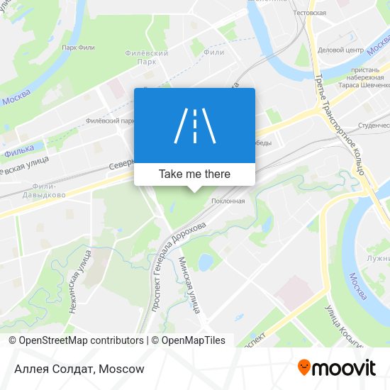 Аллея Солдат map