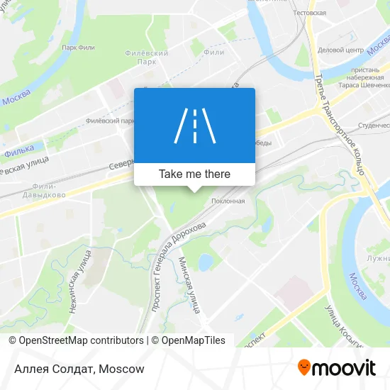 Аллея Солдат map