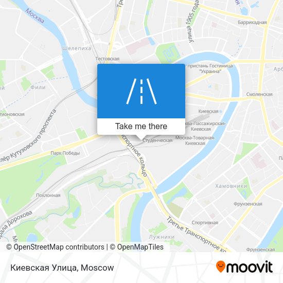 Киевская Улица map
